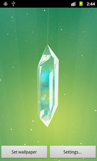 Lucky crystal - scaricare sfondi animati per Android 4.1.2 di cellulare gratuitamente.