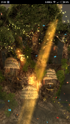 Scaricare Magic Tree 3D — sfondi animati gratuiti per l'Android su un Desktop. 