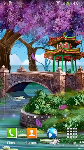 Scarica gratis sfondi animati Magic garden per telefoni di Android e tablet.
