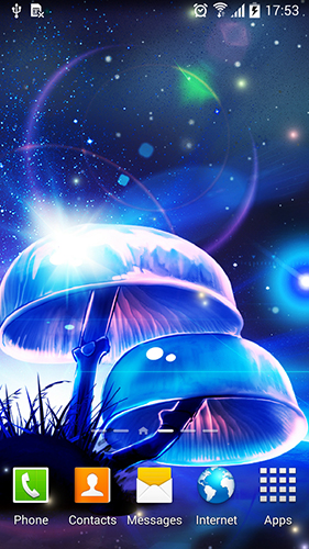 Scarica gratis sfondi animati Magic mushroom per telefoni di Android e tablet.