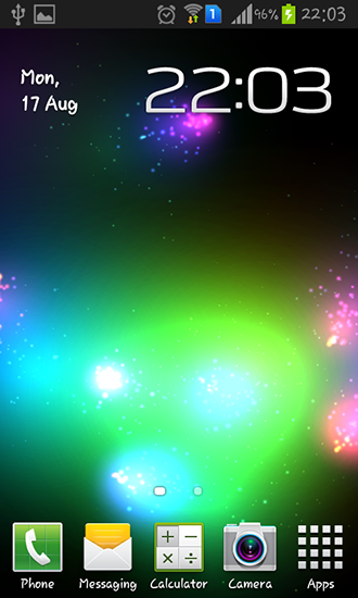 Mega particles - scaricare sfondi animati per Android 4.4 di cellulare gratuitamente.