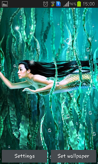 Mermaid - scaricare sfondi animati per Android 8.0 di cellulare gratuitamente.