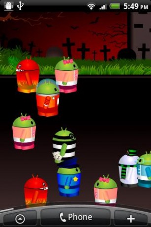 Mini droid city - scaricare sfondi animati per Android 5.1.1 di cellulare gratuitamente.