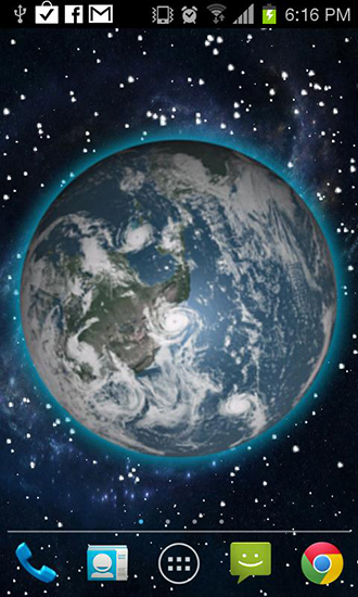 Moving Earth 3D - scaricare Spazio sfondi animati per Android di cellulare gratuitamente.
