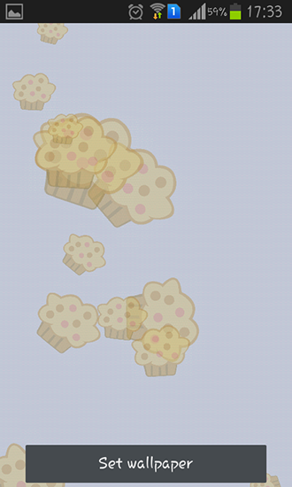 Muffins - scaricare  sfondi animati per Android di cellulare gratuitamente.