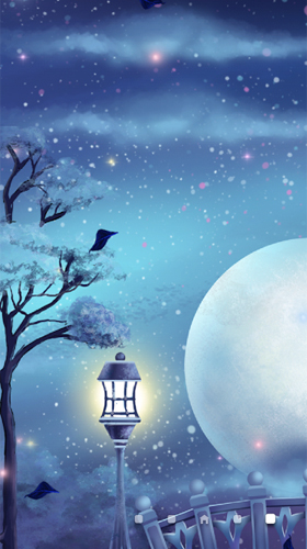 Scaricare Mystic night by Amax LWPS — sfondi animati gratuiti per l'Android su un Desktop. 