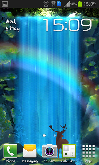 Mystic waterfall - scaricare sfondi animati per Android 4.2 di cellulare gratuitamente.