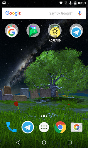 Nature tree - scaricare Paesaggio sfondi animati per Android di cellulare gratuitamente.