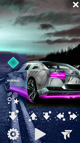 Scaricare Neon cars — sfondi animati gratuiti per l'Android su un Desktop. 