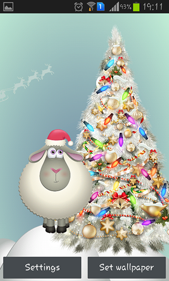 New Year 2015 - scaricare Vacanze sfondi animati per Android di cellulare gratuitamente.