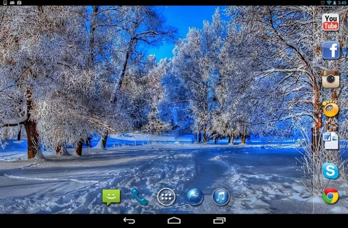 Nice winter - scaricare sfondi animati per Android 5.0 di cellulare gratuitamente.