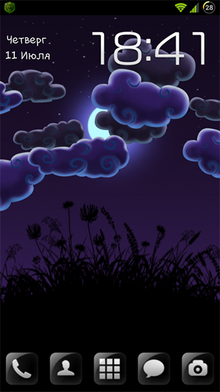Night nature HD - scaricare  sfondi animati per Android di cellulare gratuitamente.