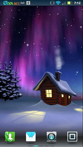Scarica gratis sfondi animati Northern lights by Lucent Visions per telefoni di Android e tablet.