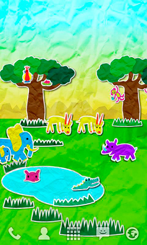 Paper Safari - scaricare Fantasy sfondi animati per Android di cellulare gratuitamente.