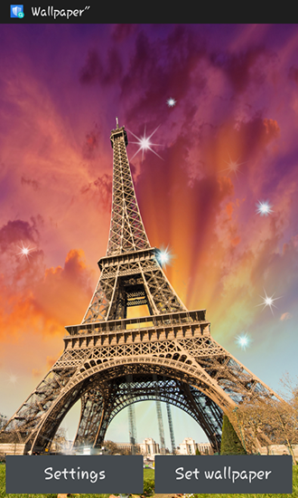 Scarica gratis sfondi animati Paris per telefoni di Android e tablet.