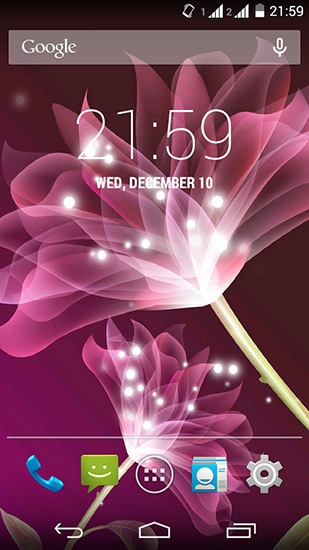 Scarica gratis sfondi animati Pink lotus per telefoni di Android e tablet.