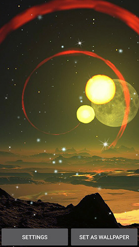 Scaricare Planets by Top Live Wallpapers — sfondi animati gratuiti per l'Android su un Desktop. 