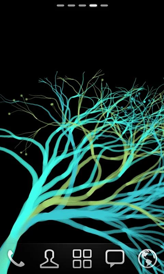 Plasma tree - scaricare sfondi animati per Android 4.4.4 di cellulare gratuitamente.