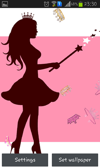 Scarica gratis sfondi animati Princess per telefoni di Android e tablet.
