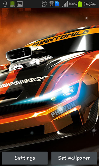 Scarica gratis sfondi animati Racing cars per telefoni di Android e tablet.