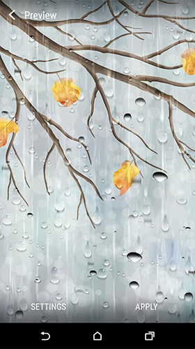 Scaricare Rainy day by Dynamic Live Wallpapers — sfondi animati gratuiti per l'Android su un Desktop. 