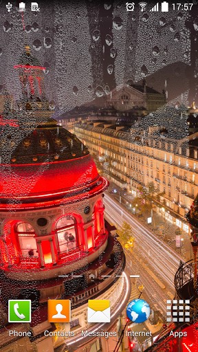 Rainy Paris - scaricare sfondi animati per Android 1 di cellulare gratuitamente.