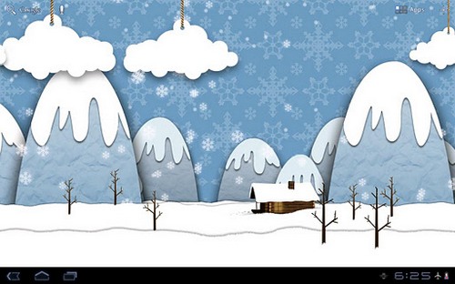 Samsung: Parallax winter - scaricare Paesaggio sfondi animati per Android di cellulare gratuitamente.