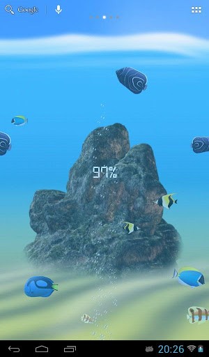 Sea: Battery - scaricare sfondi animati per Android di cellulare gratuitamente.