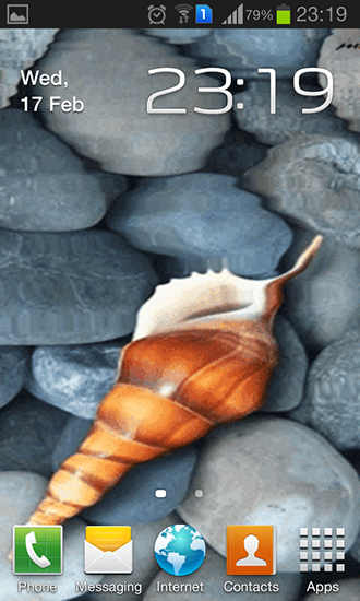 Scarica gratis sfondi animati Seashell by Memory lane per telefoni di Android e tablet.
