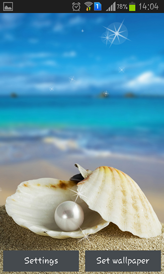 Scarica gratis sfondi animati Seashells per telefoni di Android e tablet.