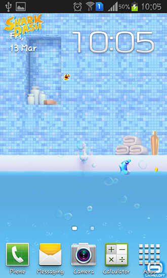 Shark dash - scaricare Giochi sfondi animati per Android di cellulare gratuitamente.