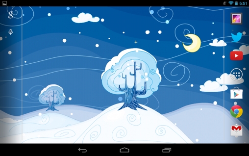 Siberian night - scaricare sfondi animati per Android 6.0 di cellulare gratuitamente.
