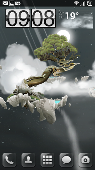 Sky islands - scaricare Fantasy sfondi animati per Android di cellulare gratuitamente.