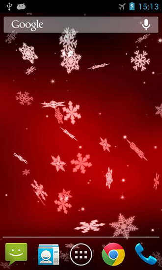 Scarica gratis sfondi animati Snowflake 3D per telefoni di Android e tablet.