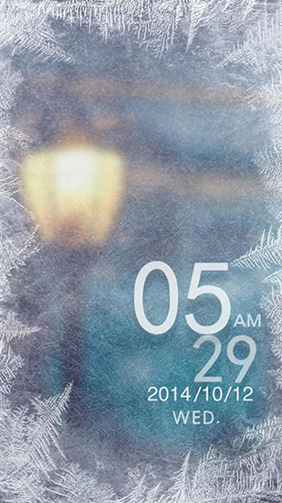 Snowy night - scaricare Paesaggio sfondi animati per Android di cellulare gratuitamente.