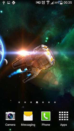 Space explorer 3D - scaricare Spazio sfondi animati per Android di cellulare gratuitamente.
