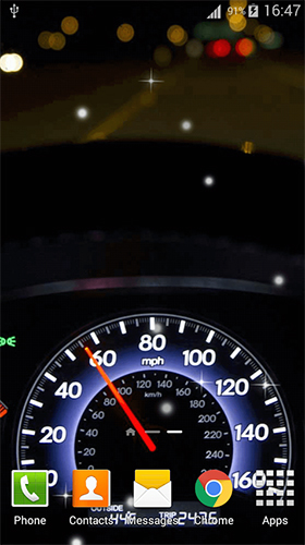 Scaricare Speedometer — sfondi animati gratuiti per l'Android su un Desktop. 