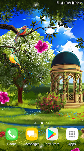 Scaricare Spring landscape — sfondi animati gratuiti per l'Android su un Desktop. 