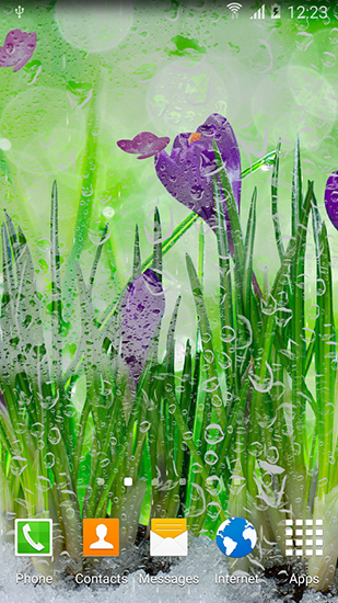 Spring flowers - scaricare  sfondi animati per Android di cellulare gratuitamente.