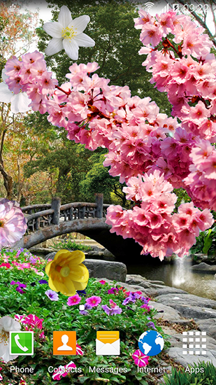 Spring garden - scaricare Paesaggio sfondi animati per Android di cellulare gratuitamente.