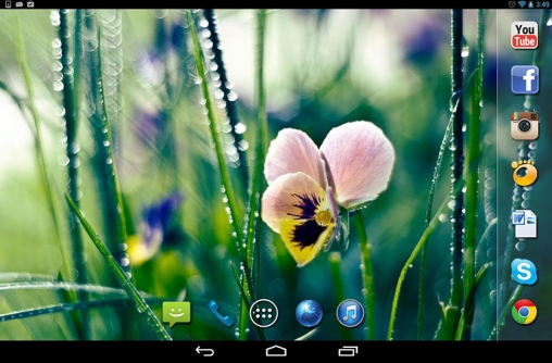 Spring rain - scaricare sfondi animati per Android 4.4.4 di cellulare gratuitamente.