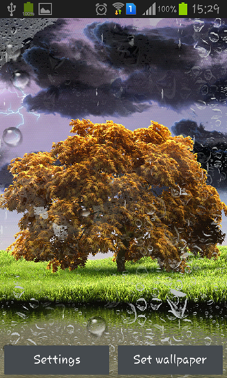 Scarica gratis sfondi animati Spring storm per telefoni di Android e tablet.