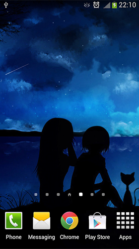 Scaricare Stars by orchid — sfondi animati gratuiti per l'Android su un Desktop. 
