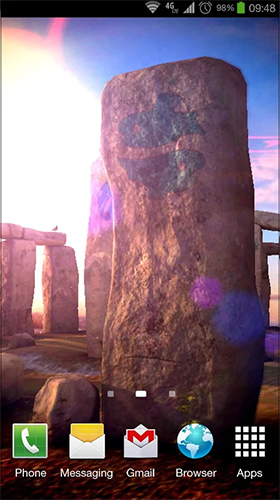 Scaricare Stonehenge 3D — sfondi animati gratuiti per l'Android su un Desktop. 