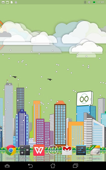 Toon landscape - scaricare sfondi animati per Android 9 di cellulare gratuitamente.