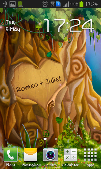 Tree of love - scaricare sfondi animati per Android 6.0 di cellulare gratuitamente.