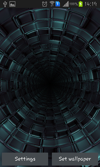 Tunnel 3D by Amax lwps - scaricare Astrazione sfondi animati per Android di cellulare gratuitamente.