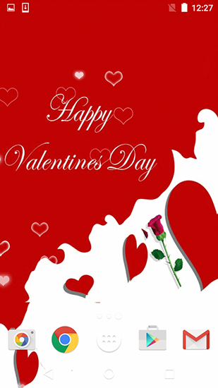 Valentines Day by Free wallpapers and background - scaricare Vacanze sfondi animati per Android di cellulare gratuitamente.