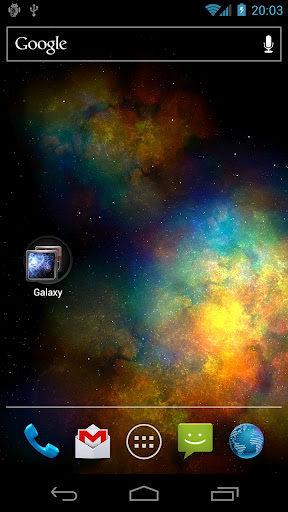 Scarica gratis sfondi animati Vortex galaxy per telefoni di Android e tablet.