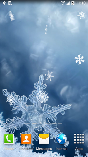 Scarica gratis sfondi animati Winter by Blackbird wallpapers per telefoni di Android e tablet.